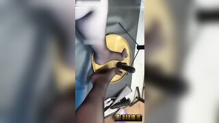 推特网红欧翼翼坦克情趣制服丁字裤看B